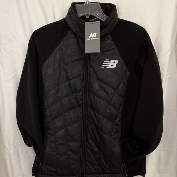 New Balance Jackets & Blazers - New Balance Women’s Sz Large Quilted Fleece Fitted Jacket NWT